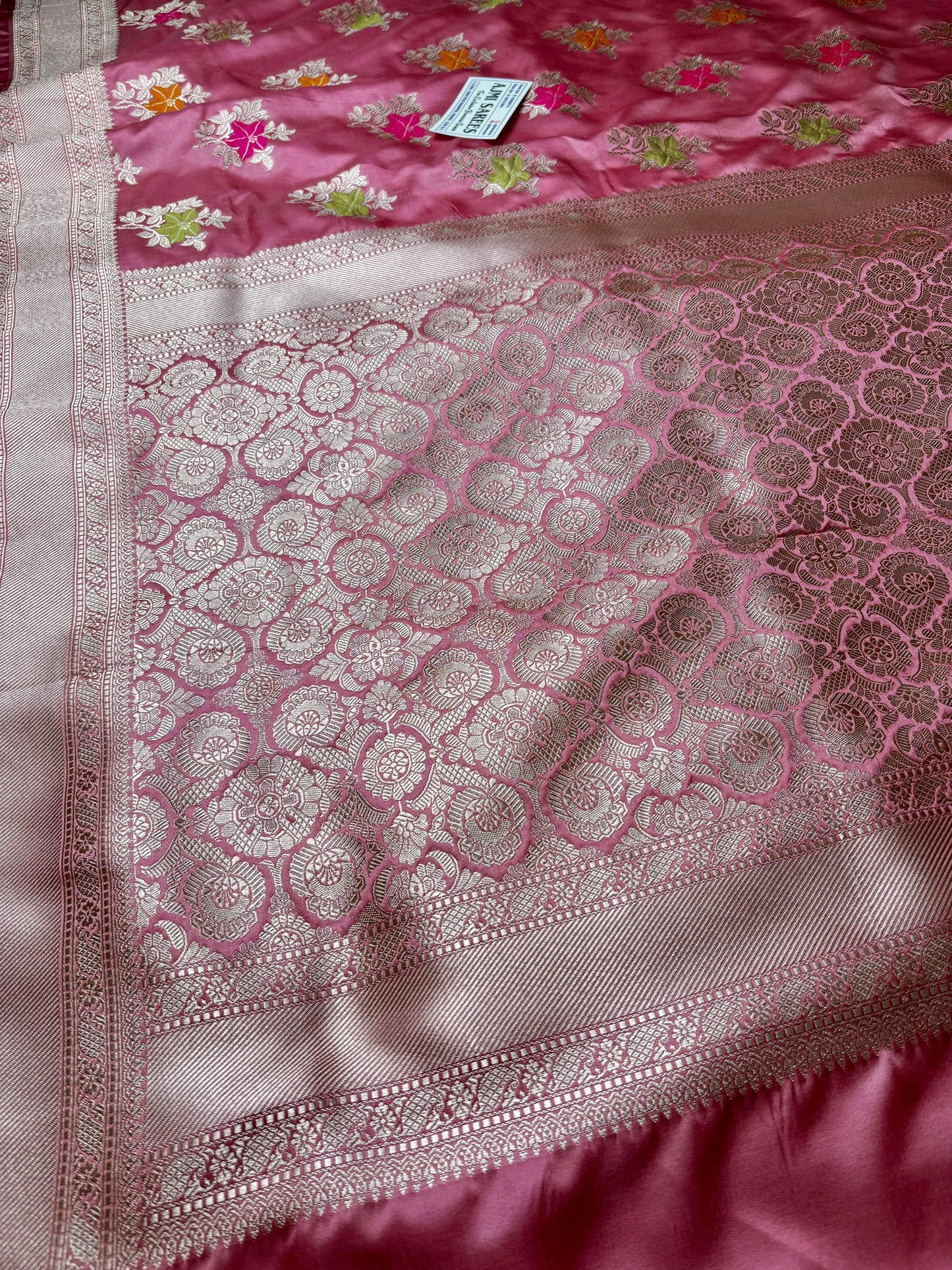 Traditional Mashru Katan Silk Banarasi Saree for Wedding Functions