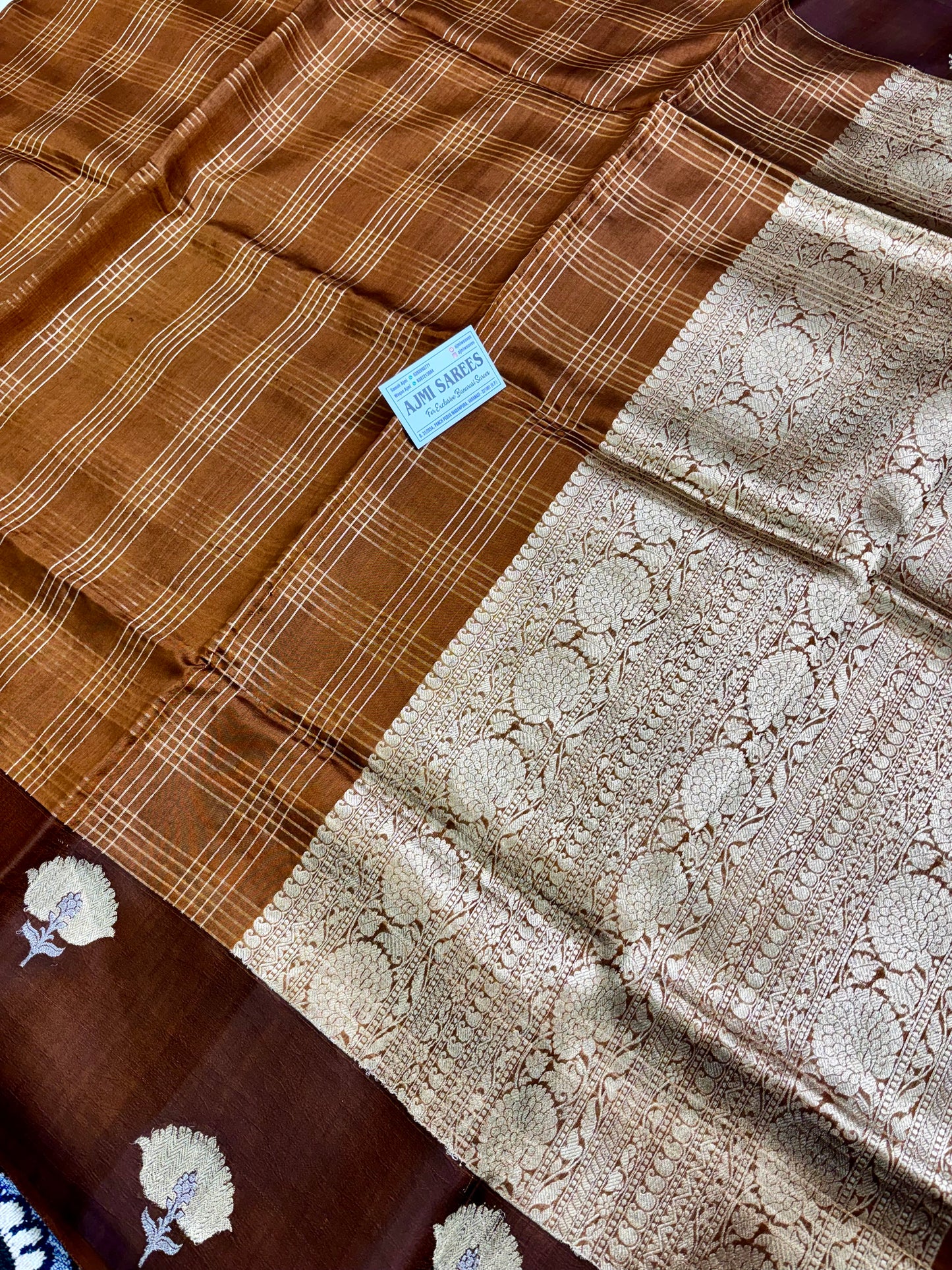luxury handloom mango silk saree varanasi weaving