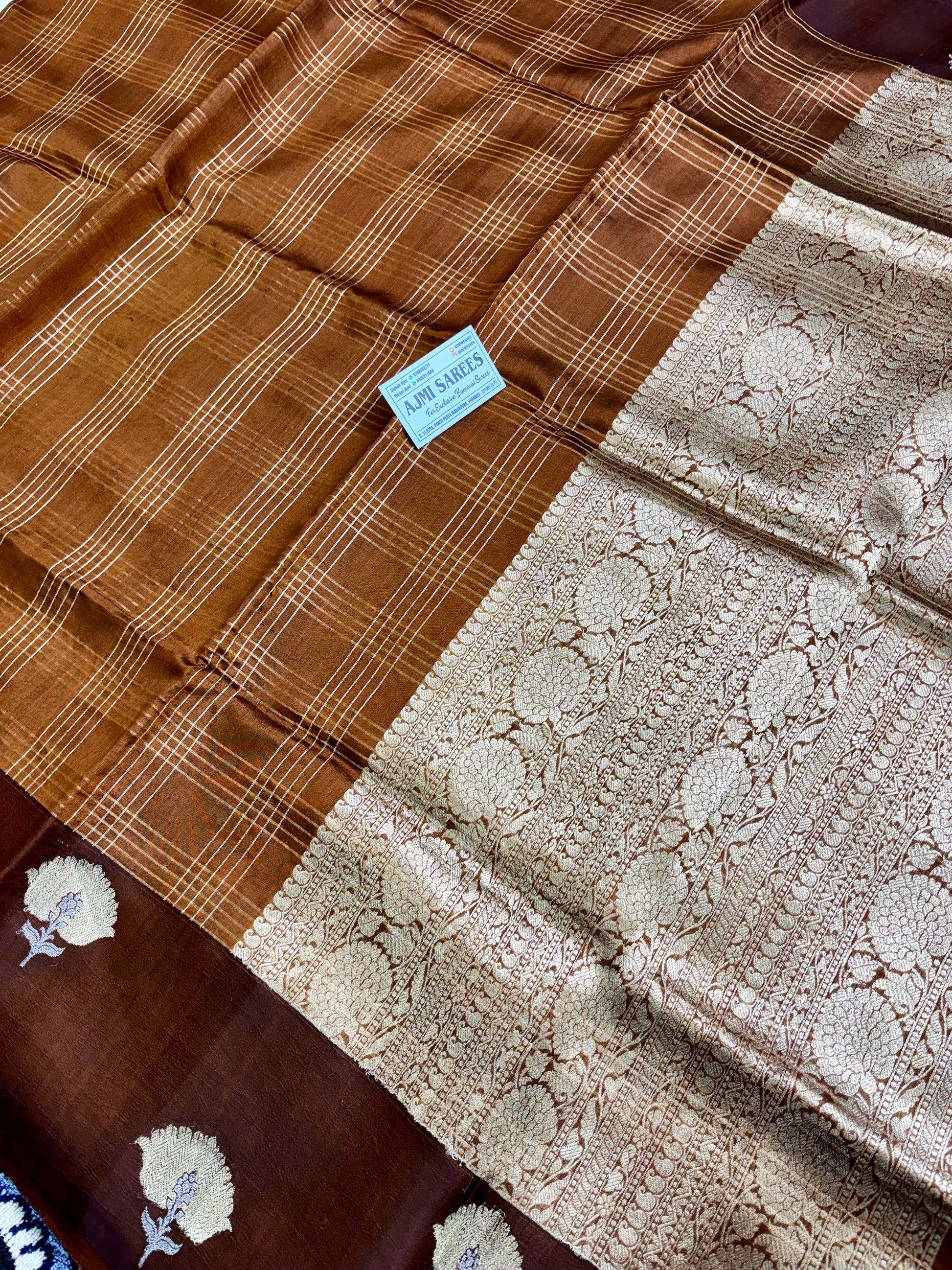 luxury handloom mango silk saree varanasi weaving