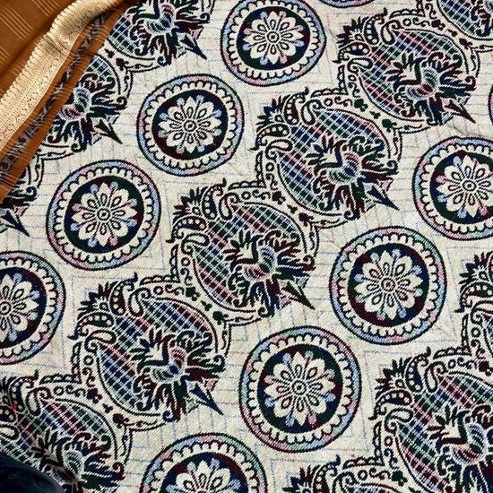 handcrafted mango silk saree from varanasi